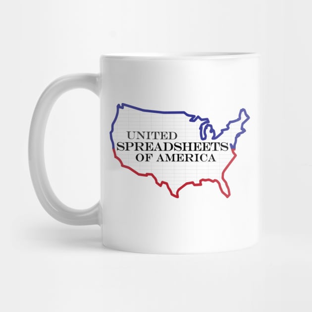 Funny Excel/Spreadsheet: United Spreadsheets of America by spreadsheetnation